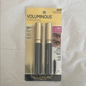L'Oreal Voluminous Original Mascara Duo - Black & Gold
